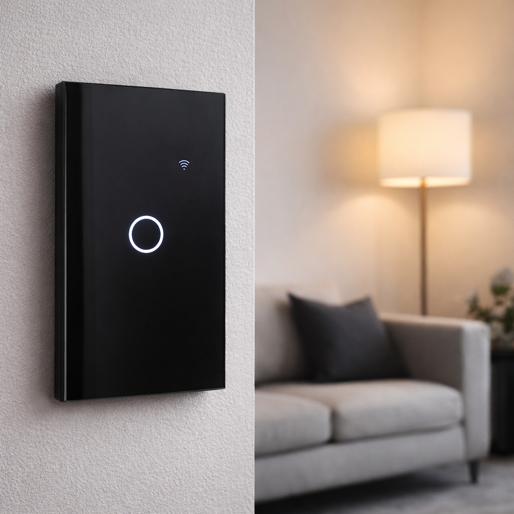 Tecla smart wifi Negro