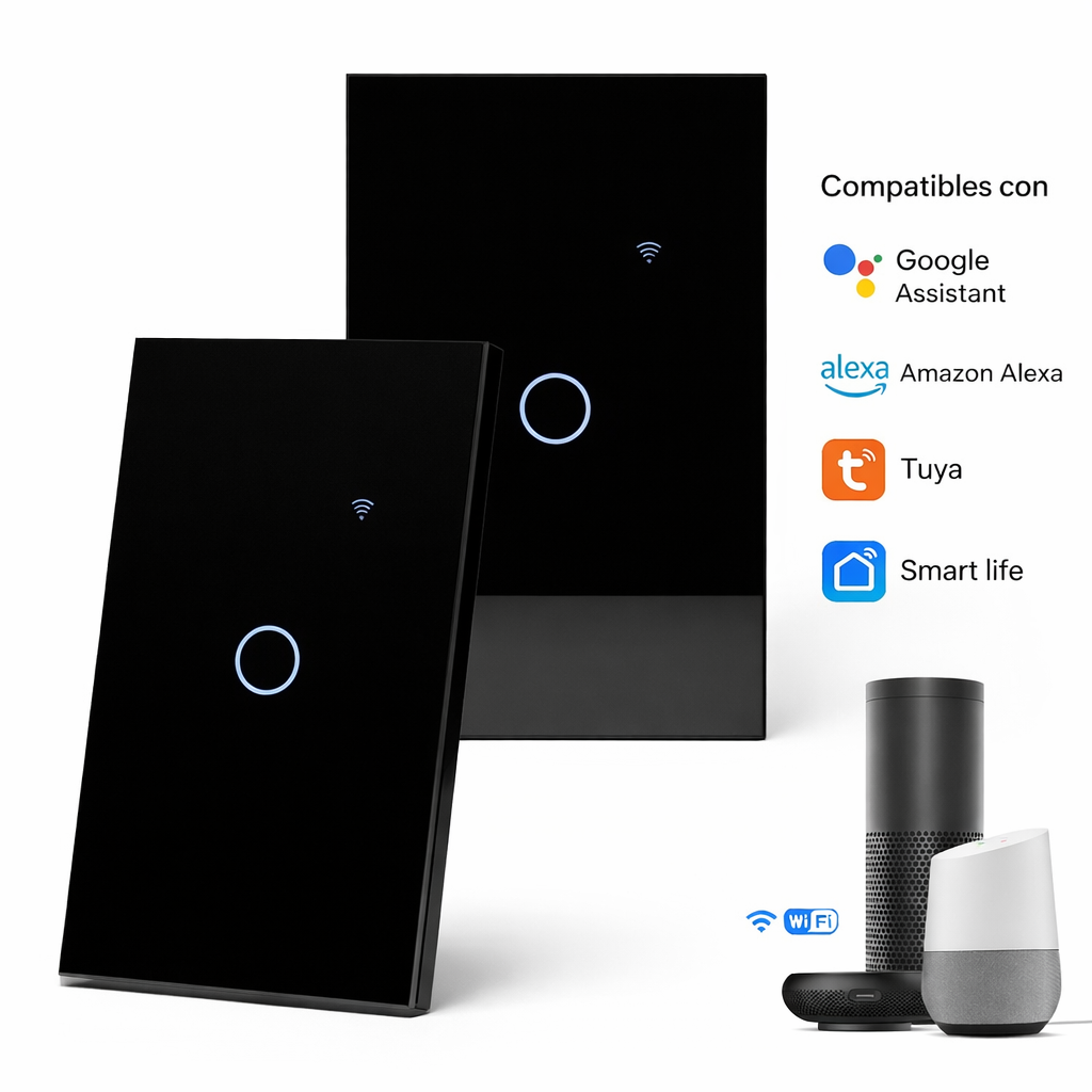 Tecla smart wifi Negro